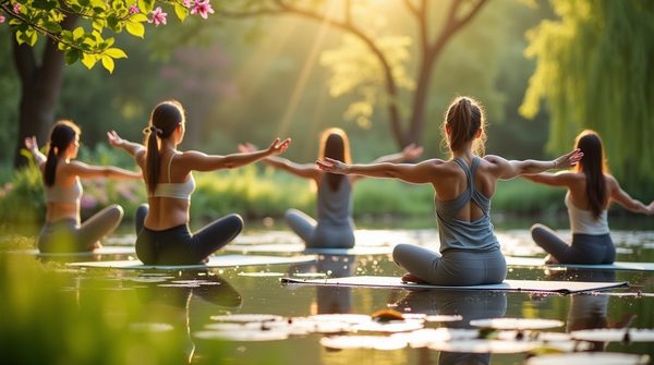 Retraite yoga printemps : faites le plein d'énergie et de bien-être